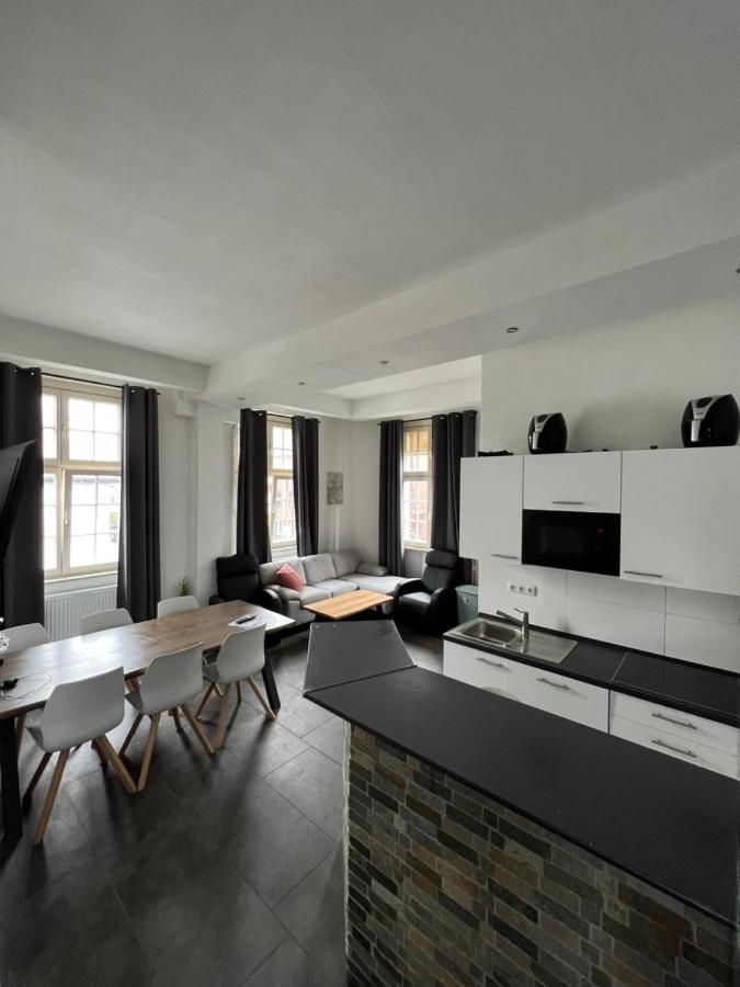 Viersen Schoene Apartments Am Duelkener Bahnhof Buitenkant foto
